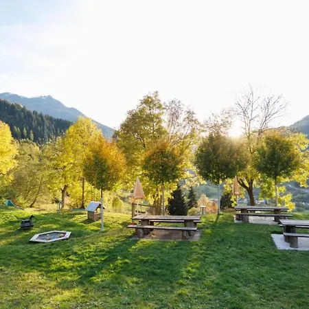 Holiday home In Binntal Near Lengtal Deck
