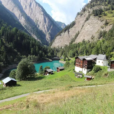 Mountain View In Binntal Near Lengtal Deck Ferienhaus *
