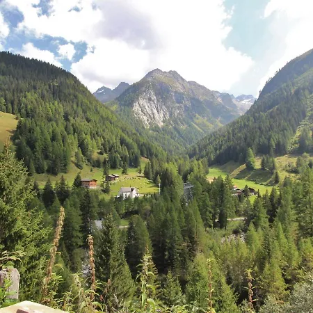 Mountain View In Binntal Near Lengtal Deck Ferienhaus