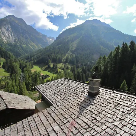 Mountain View In Binntal Near Lengtal Deck *