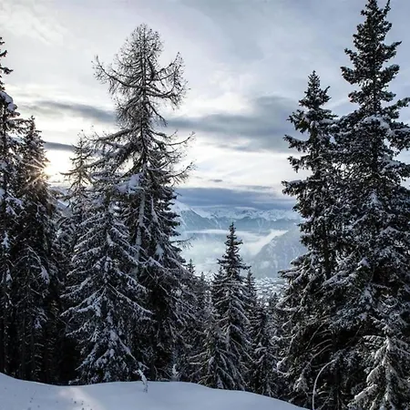 Mountain View In Binntal Near Lengtal Deck