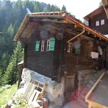 Mountain View In Binntal Near Lengtal Deck Ferienhaus *